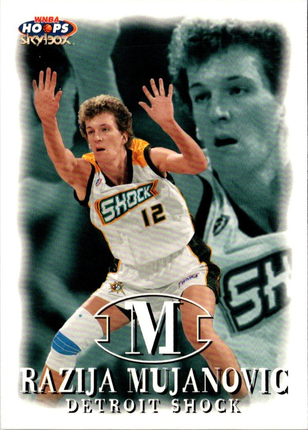 1999 Hoops WNBA Razija Mujanovic #27 Rookie