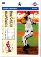 1992 Upper Deck Minors Dennis Burlingame #299