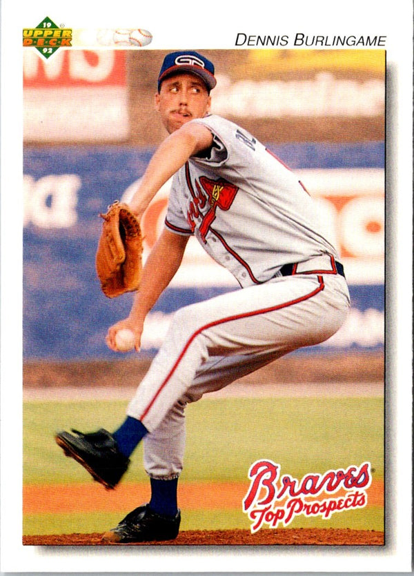 1992 Upper Deck Minors Dennis Burlingame #299