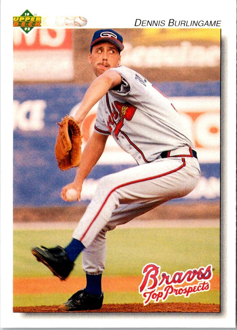 1992 Upper Deck Minors Dennis Burlingame