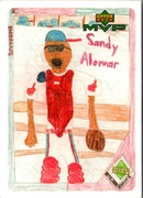 2000 Upper Deck MVP Draw Your Own Card Sandy Alomar Jr.