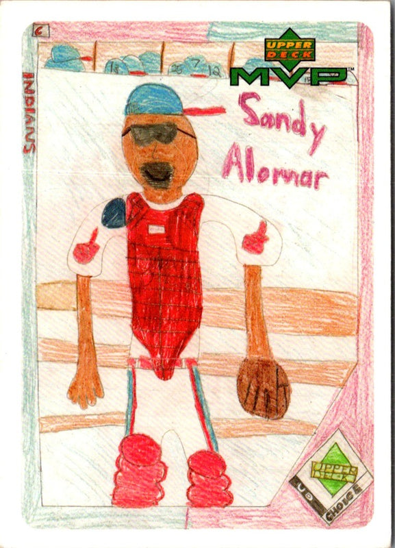 2000 Upper Deck MVP Draw Your Own Card Sandy Alomar Jr. #DT26
