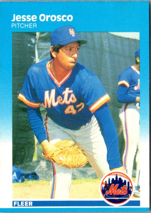 1987 Fleer Jesse Orosco #20