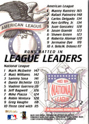 2000 SkyBox Dominion Mark McGwire/Manny Ramirez