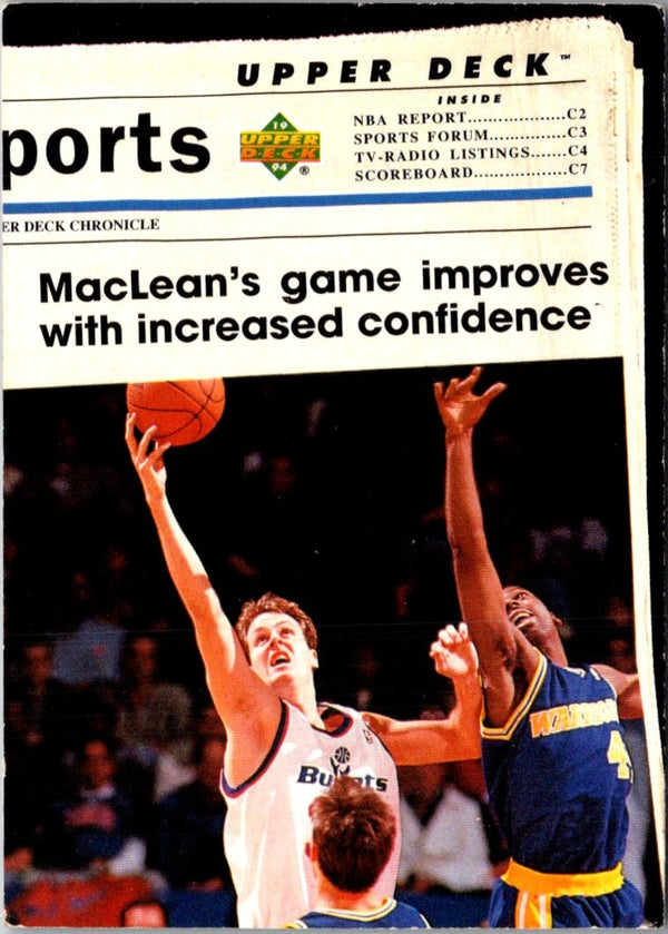 1993 Upper Deck Special Edition Don MacLean #225