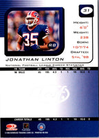 1999 Leaf Rookies & Stars Jonathan Linton #31