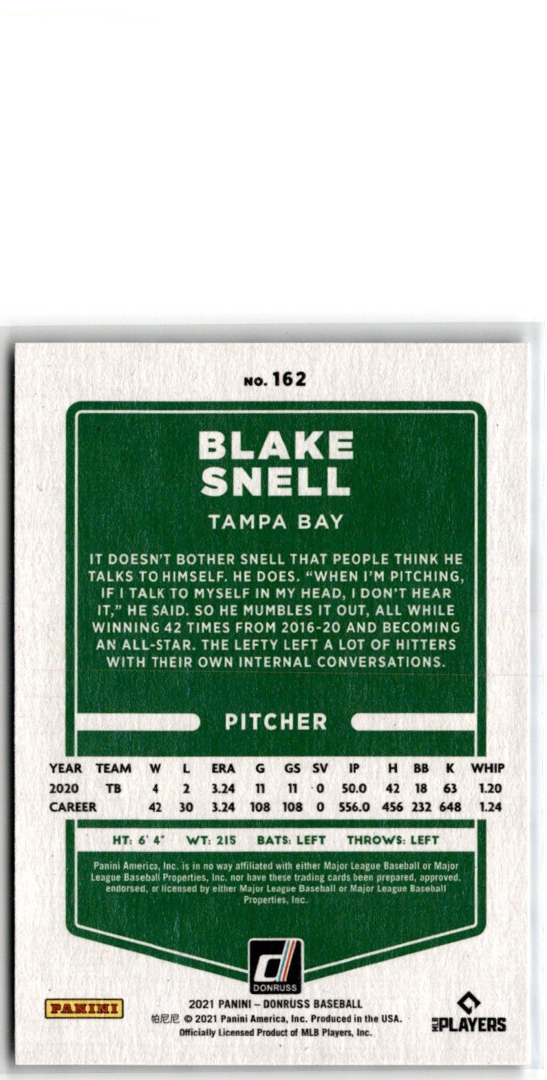 2021 Donruss Blake Snell