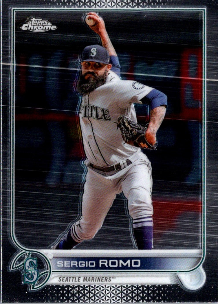 2022 Topps Chrome Update Sergio Romo