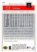 2003 Upper Deck Eric Owens #279