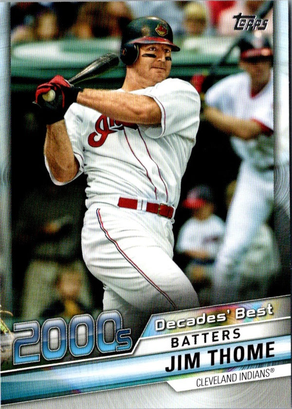 2020 Topps Update Decades' Best Jim Thome #DB-67