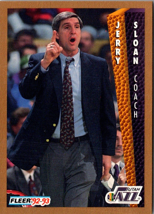 1992 Fleer Jerry Sloan #226