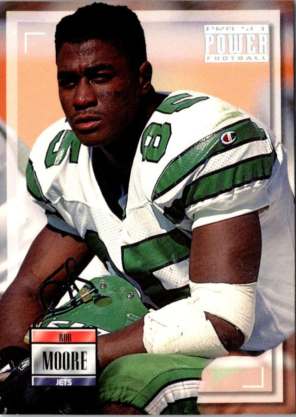 1993 Pro Set Power Rob Moore #185