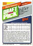 1993 Topps Gold Rick Greene