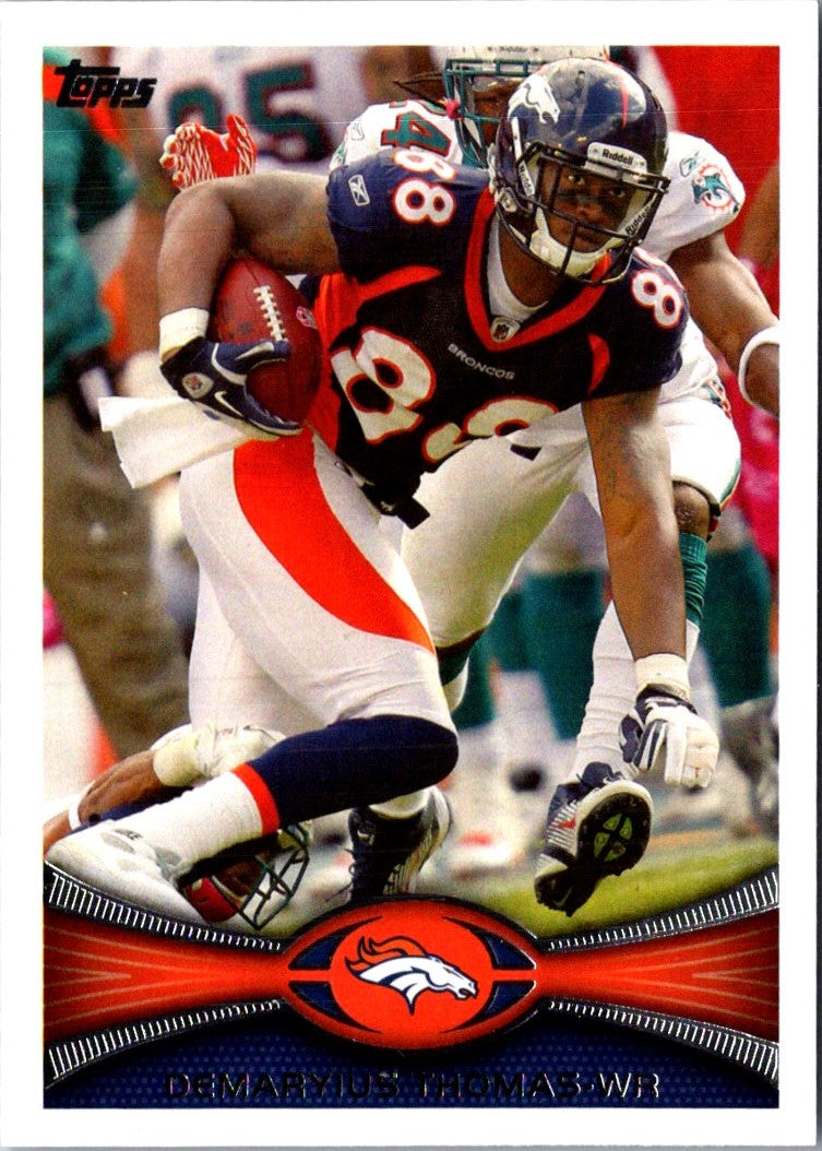 2012 Topps Gold Demaryius Thomas