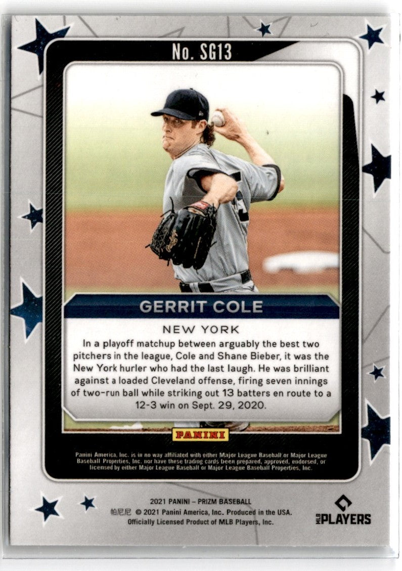 2021 Panini Prizm Star Gazing Gerrit Cole