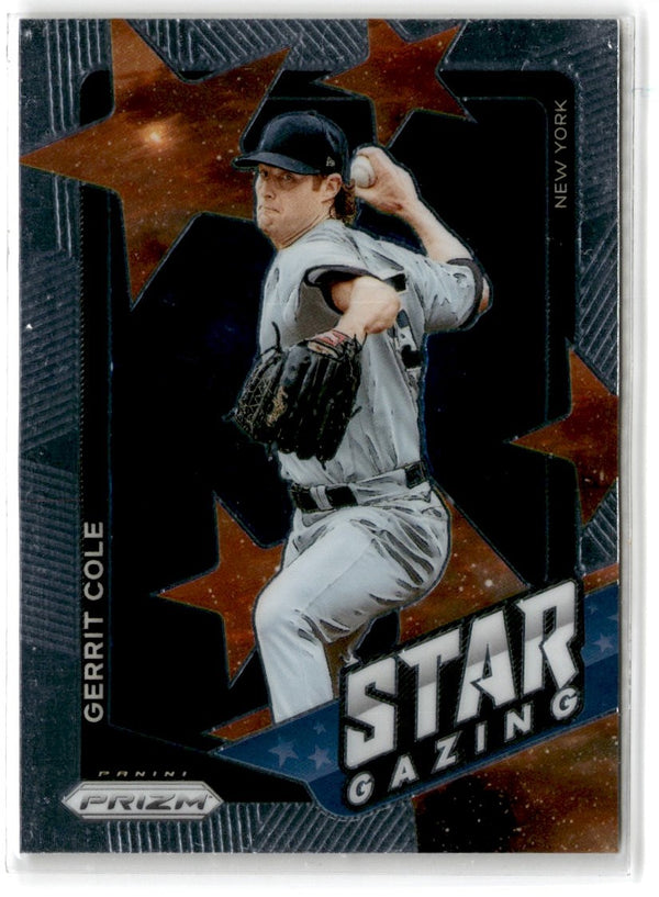 2021 Panini Prizm Star Gazing Gerrit Cole #SG13