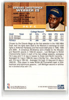 1993 Hoops Chris Webber #341 Rookie