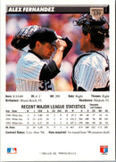 1993 Donruss Alex Fernandez