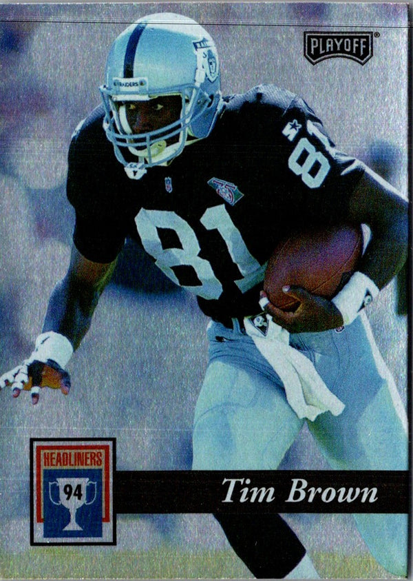 1994 Playoff Headliners Redemption Tim Brown #1