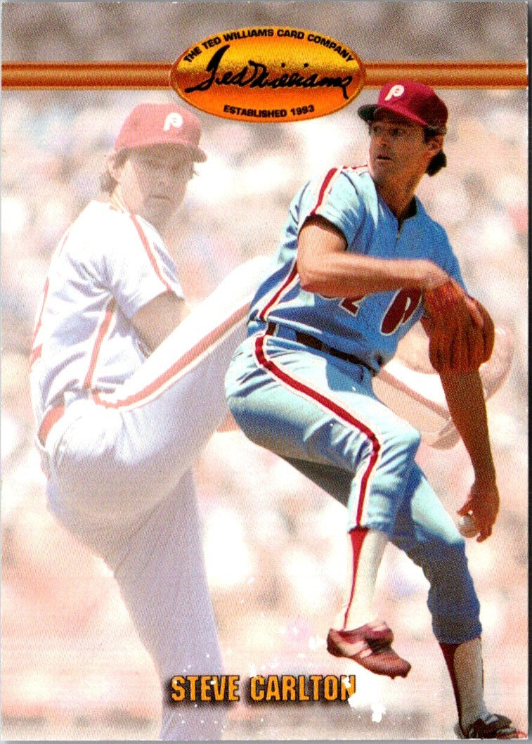 1993 Ted Williams Steve Carlton