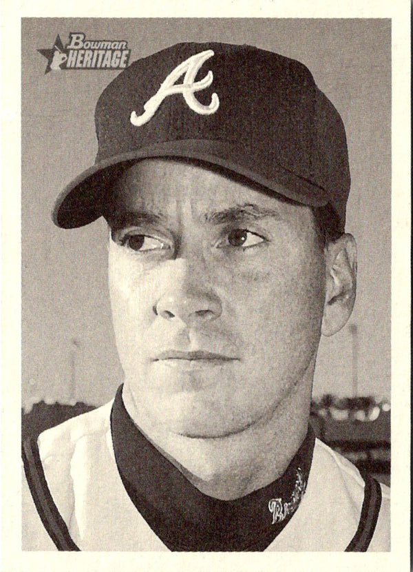 2001 Bowman Heritage Tom Glavine #18