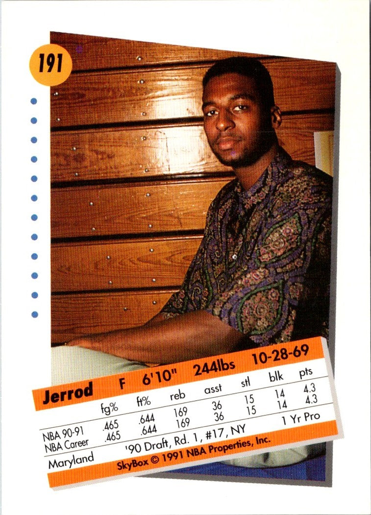 1991 SkyBox Jerrod Mustaf