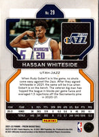 2021 Panini Prizm Hassan Whiteside #29