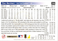 1997 Score Tino Martinez #208