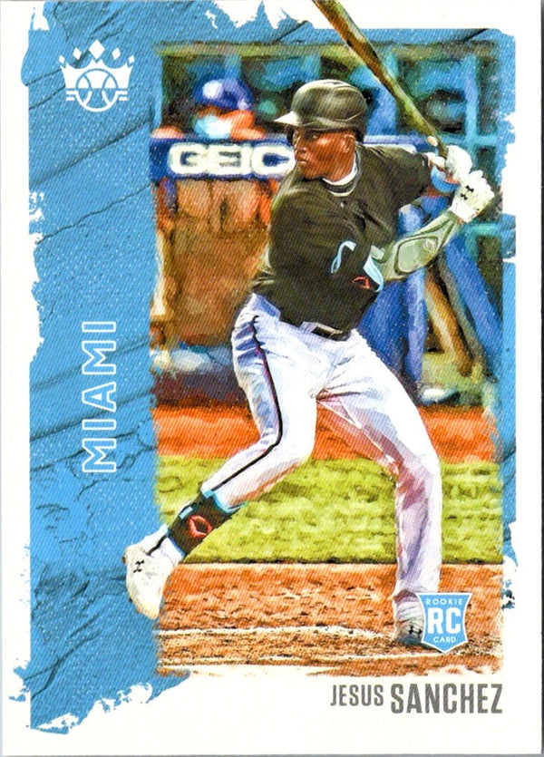 2021 Panini Diamond Kings Blue Jesus Sanchez #49