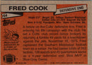 1981 Topps Fred Cook