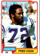 1981 Topps Fred Cook
