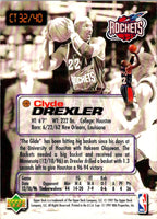 1997 Upper Deck Nestle Crunch Time Clyde Drexler #CT32