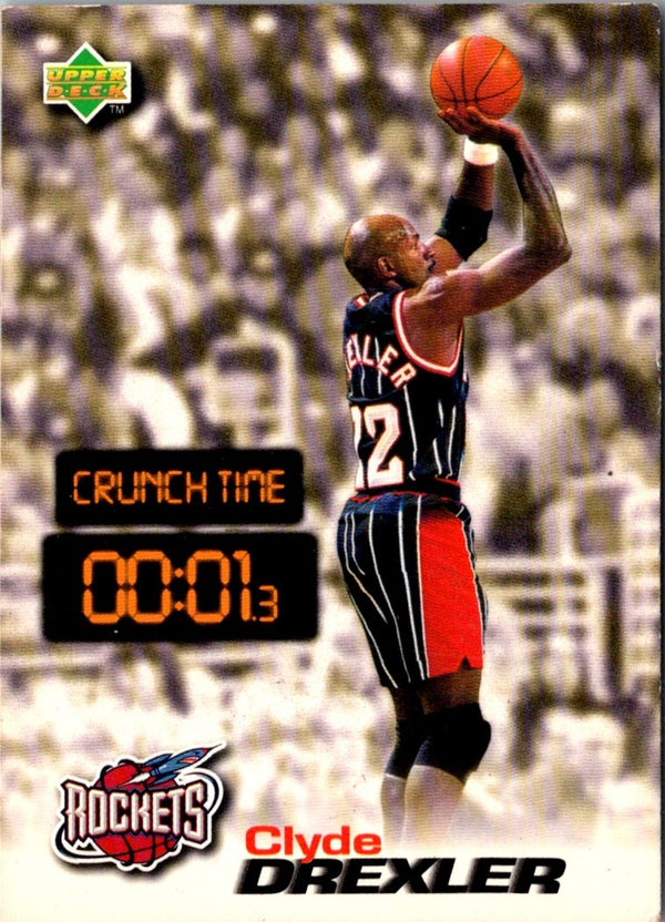 1997 Upper Deck Nestle Crunch Time Clyde Drexler #CT32