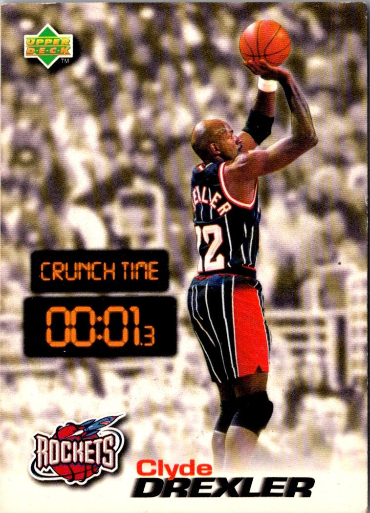 1997 Upper Deck Nestle Crunch Time Clyde Drexler