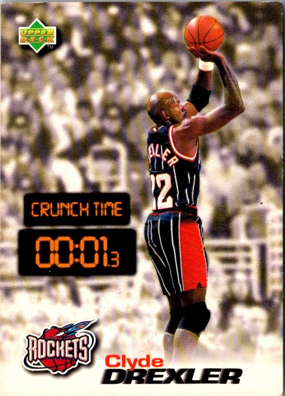 1997 Upper Deck Nestle Crunch Time Clyde Drexler #CT32