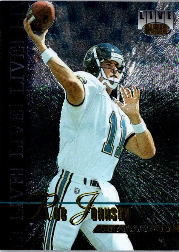 1995 Classic Images Limited Live Rob Johnson #111 Rookie