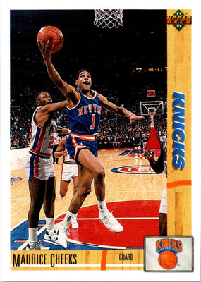 1991 Upper Deck Maurice Cheeks #281