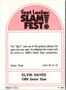 1991 Foot Locker Slam Fest Elvin Hayes