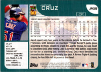 2001 Topps Jacob Cruz #298