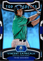 2012 Bowman Platinum Top Prospects Vincent Catricala #TP-VC