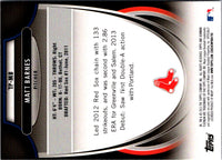 2013 Bowman Platinum Top Prospects Matt Barnes #TP-MB