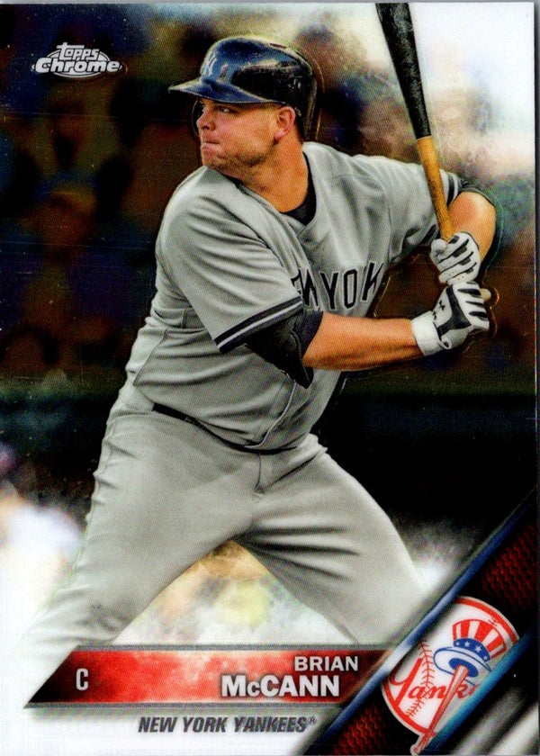 2016 Topps Chrome Brian McCann #22