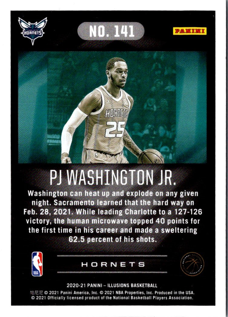 2020 Panini Illusions PJ Washington Jr.