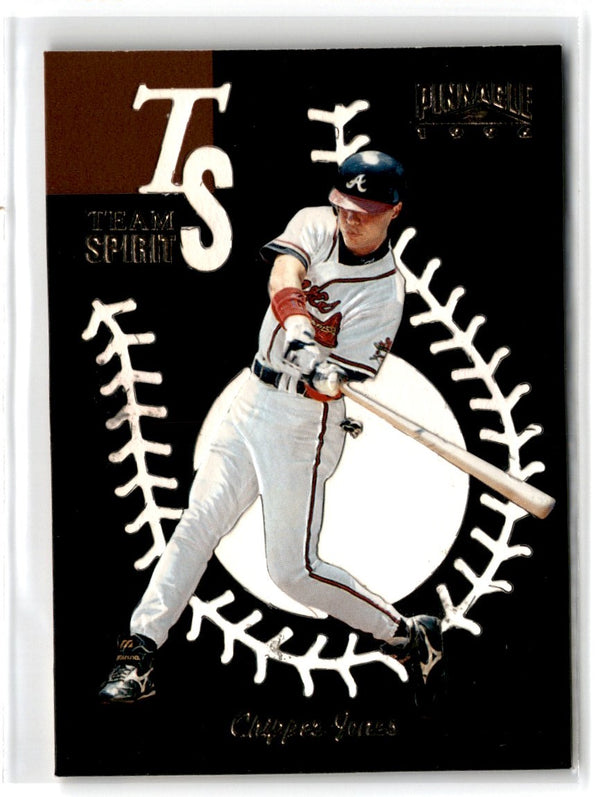 1996 Pinnacle Team Spirit Chipper Jones #10