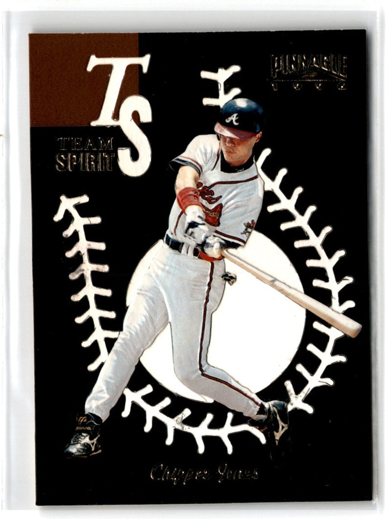 1996 Pinnacle Team Spirit Chipper Jones