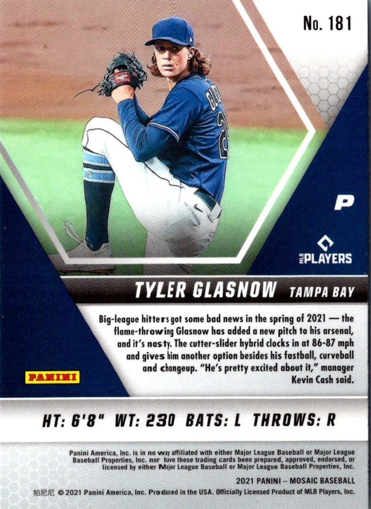 2021 Panini Mosaic Tyler Glasnow