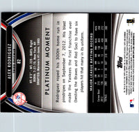 2013 Bowman Platinum Alex Rodriguez #82