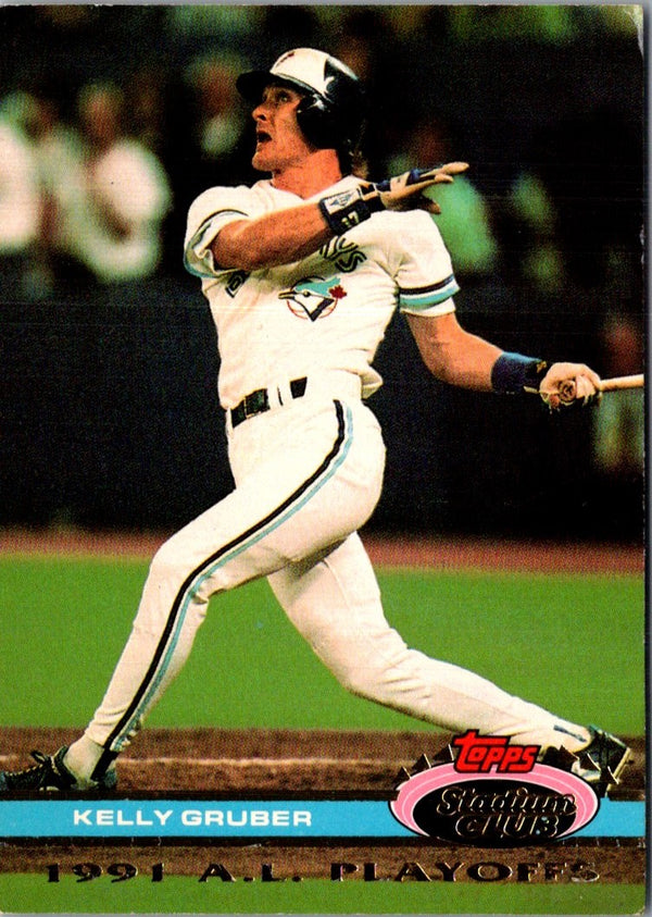 1992 Stadium Club Dome Kelly Gruber #71