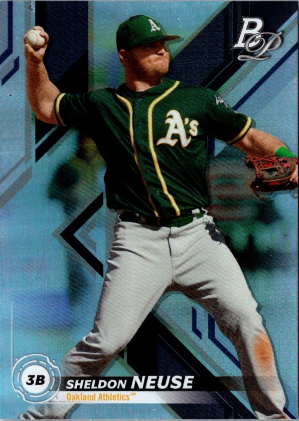 2019 Bowman Platinum Top Prospects Sheldon Neuse #TOP-64