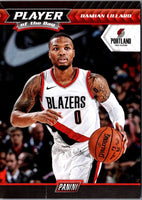 2017 Panini Player of the Day Damian Lillard #26